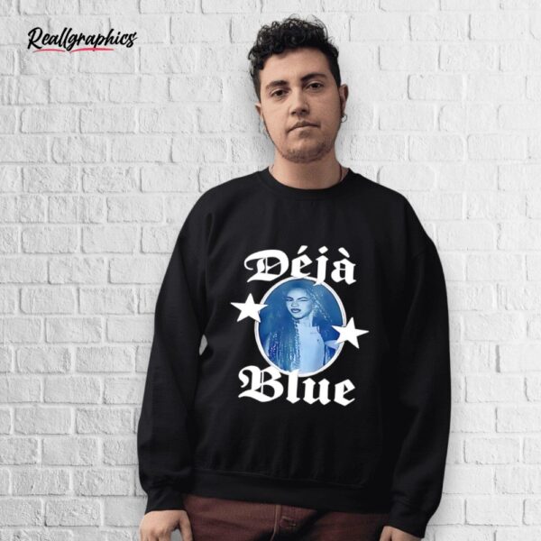 deja blue shirt