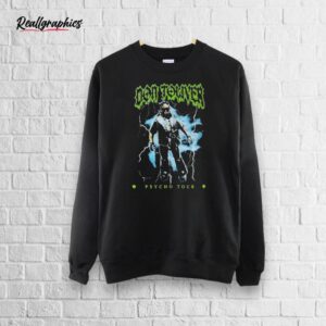 don toliver hardstone psycho tour 2025 lightning shirt
