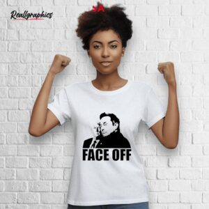 elon musk vs trump face off meme shirt