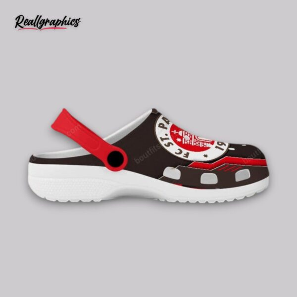 fc st. pauli bundesliga sport classic crocs shoes