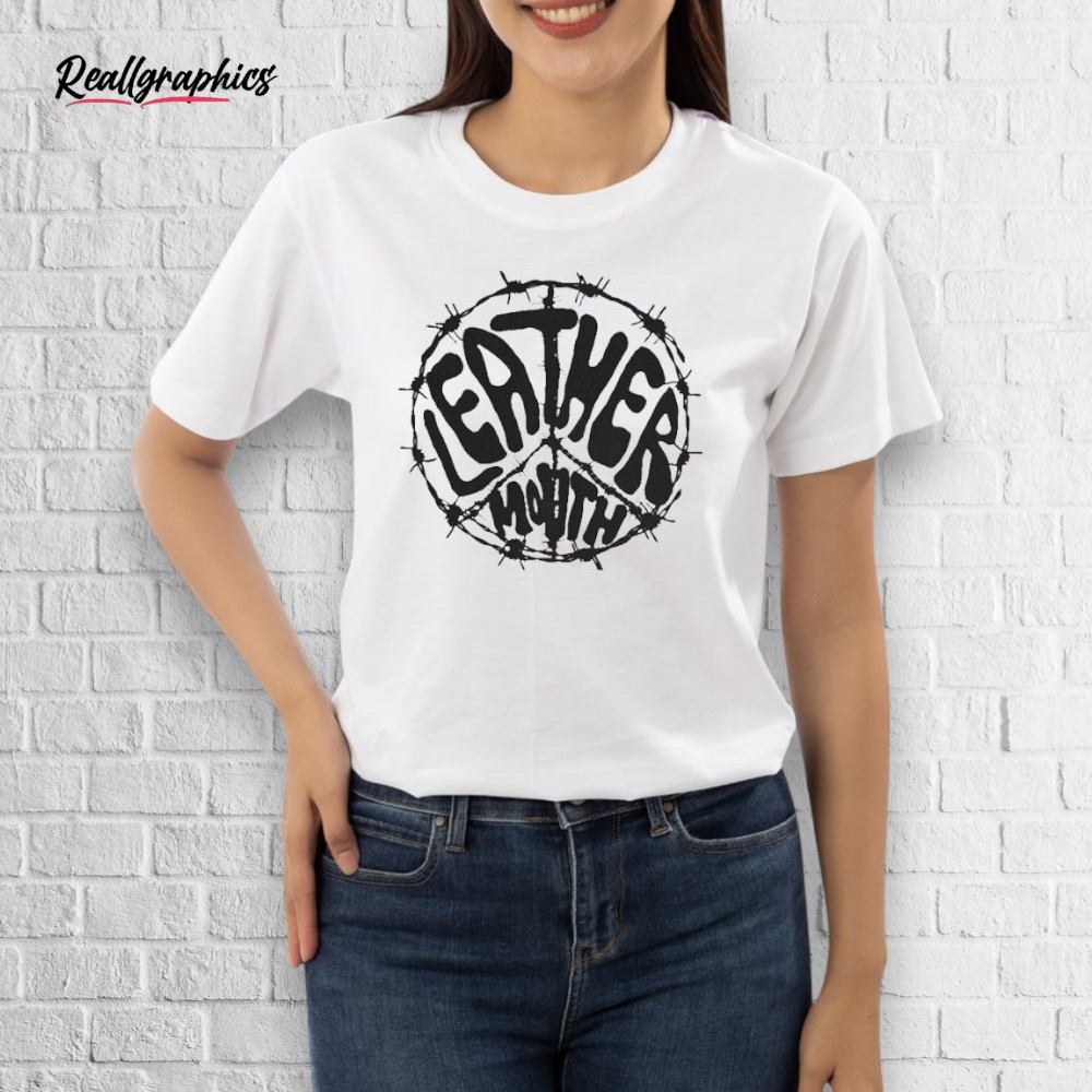 Frank Iero Barbed Wire Peace Shirt Frank Iero Barbed Wire Peace Shirt