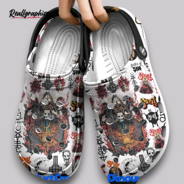 ghost rock band classic crocs