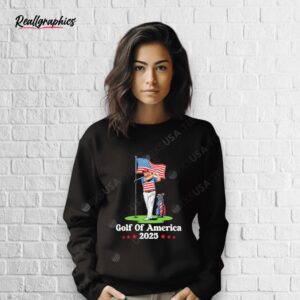 golf of america 2025 trump shirt