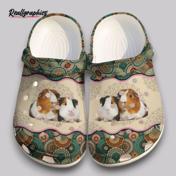 guinea pig indian boho clog shoes