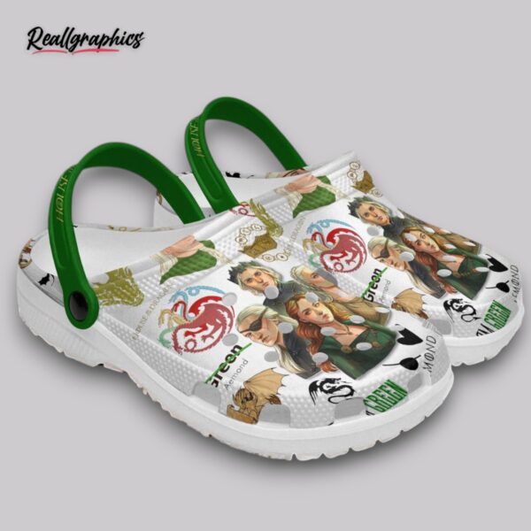 house of the dragon team green classic crocs
