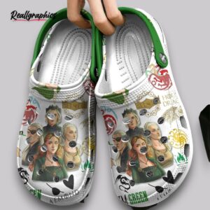 house of the dragon team green classic crocs