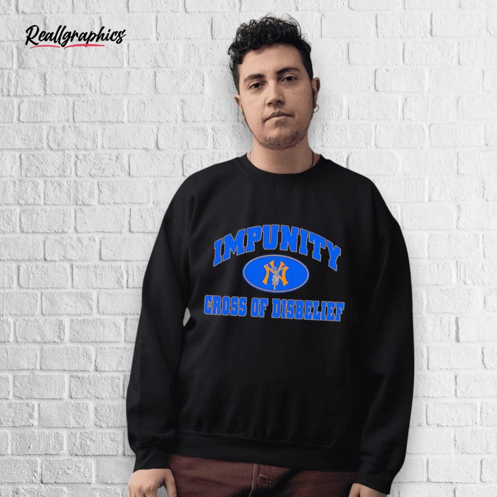 Impunity Cross Of Disbelief Shirt Impunity Cross Of Disbelief Shirt