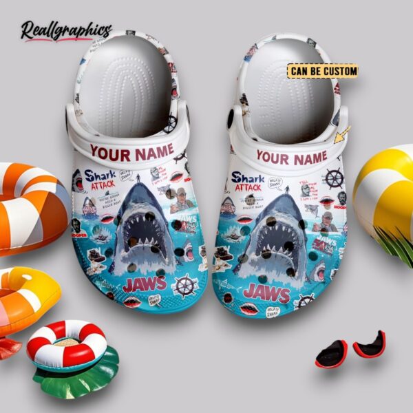 jaws movie classic crocs shoes