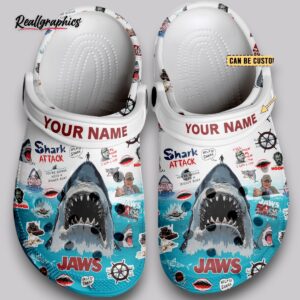 jaws movie classic crocs shoes