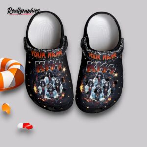 kiss band music classic crocs shoes