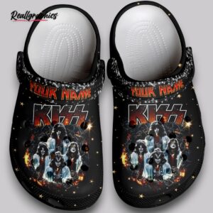 kiss band music classic crocs shoes