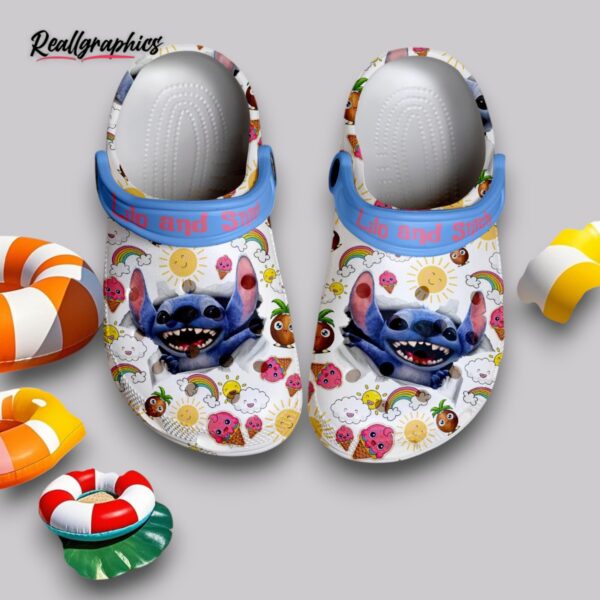 lilo and stitch cartoon classic crocs shoes