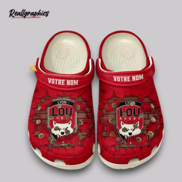 Lyon OU Top14 Sport Classic Crocs Shoes