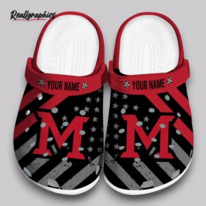 miami redhawks ncaa sport classic crocs shoes