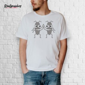 ministry of testing bug high five shirt