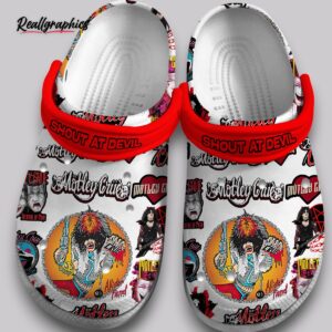 motley crue music classic crocs shoes