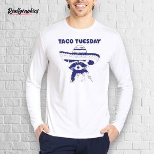 official taco tuesday raccoon shirt