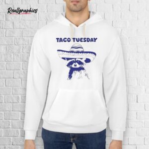 official taco tuesday raccoon shirt