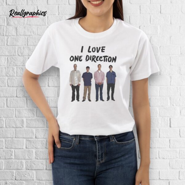 official weezer parody i love one direction shirt