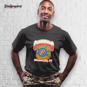 okc champions ring shirt