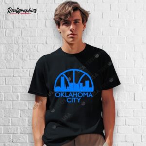 okc throwback skyline shirt