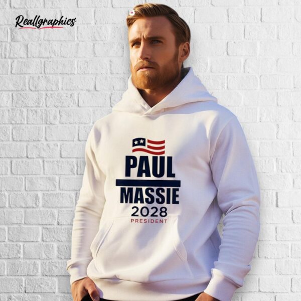 paul massie 2028 president shirt