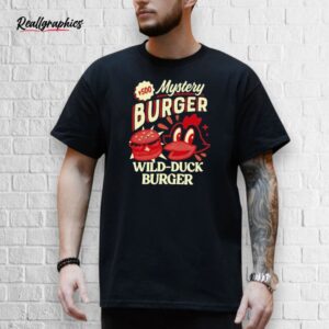 persona 3 portable mystery wild duck burger shirt