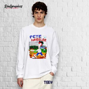 pete wheeler baseball cartoon shirt