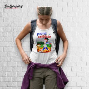 pete wheeler baseball cartoon shirt