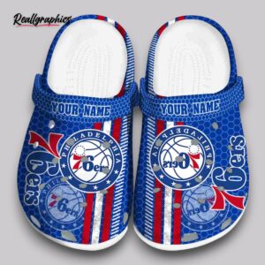 philadelphia 76ers nba sport classic crocs shoes