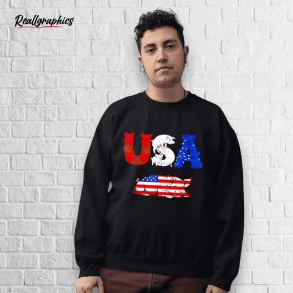 pig american usa flag 4th of july shirt