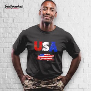 pig american usa flag 4th of july shirt