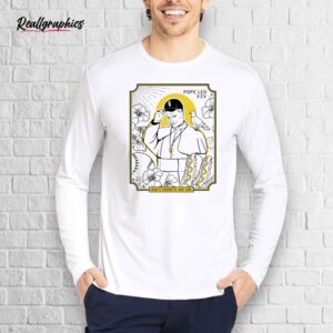 pope leo god's favorite sox fan shirt