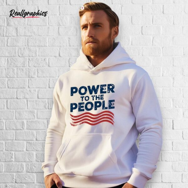 power to the people vintage shirt