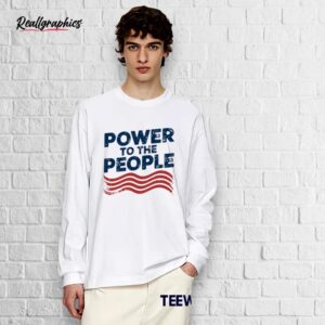 power to the people vintage shirt