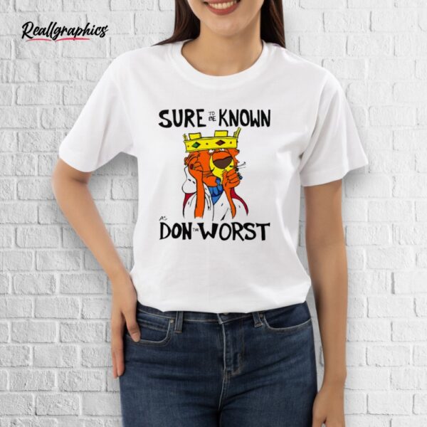 prince john robin hood sure to be known as don the worst shirt
