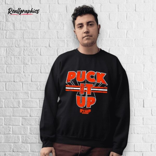 puck it up wip shirt