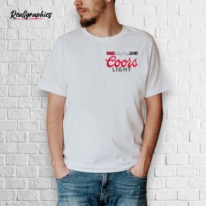 red white and coors light 4th of july shirt