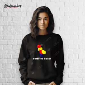 roblox certified baller shirt