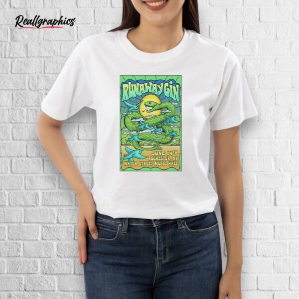runaway gin june 14 2025 rochester, ny water street music hall shirt
