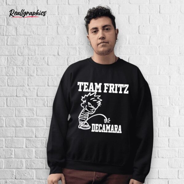 team fritz decamara shirt