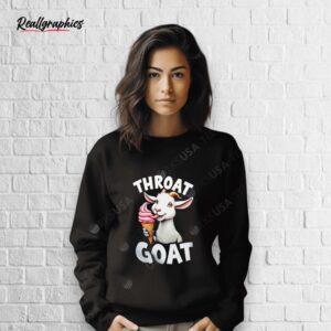 throat goat ice cream shirt