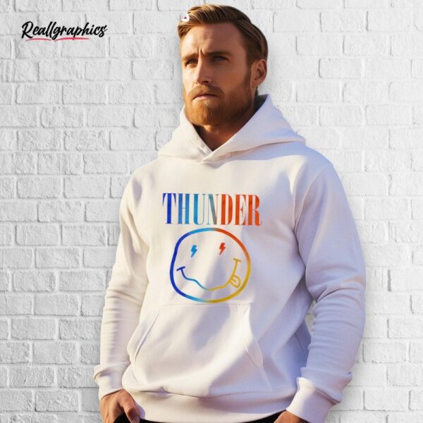 thunder smiley face shirt
