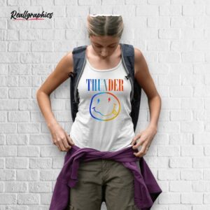 thunder smiley face shirt