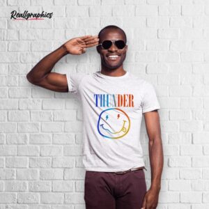 thunder smiley face shirt