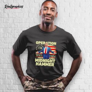 trump operation midnight hammer shirt
