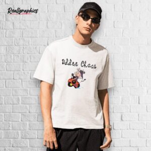 udder chaos moo moo meadow cow shirt