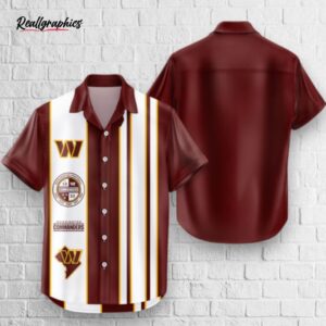washington commanders hawaiian shirt classic, commanders merchandise