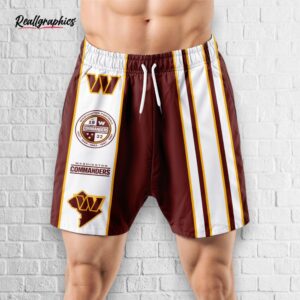 washington commanders hawaiian shorts classic, commanders merchandise