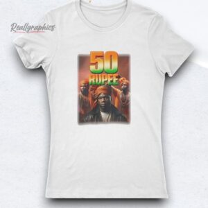 50 cent indian rupee shirt